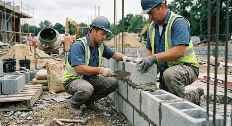 Concrete Blocks Installation in West Hartford, CT