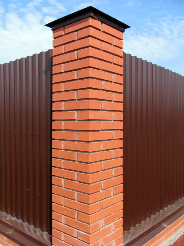 Brick Columns Installation in West Hartford, CT