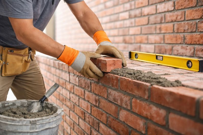 Brick Fence Installation in West Hartford, CT