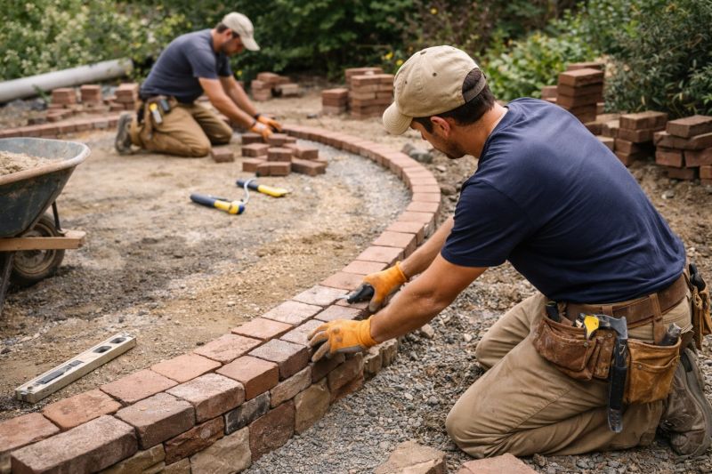 Brick Landscaping Service in West Hartford, CT