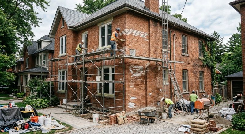 Brick Renovation in Worcester, MA