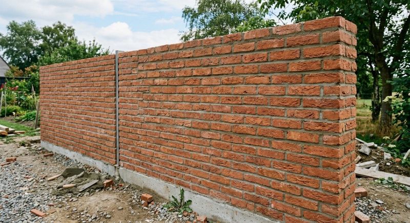 Brick Wall Installation in West Hartford, CT